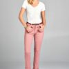 Cotton Twill Long Pants with Belt