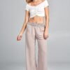 A stylish High Waist Elastic Pants