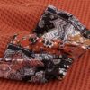 Small view of floral sleeves, Brown