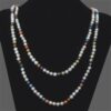 Pearl Necklace with Added Multicolored Pearls