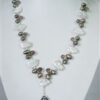 Smokey Quartz with Freshwater Pearl Necklace