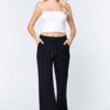 Stylish black colour French Terry Pants