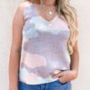 Front, small Multi Color Cami Top