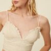 Small view of Embroidery Ruffle Bralette