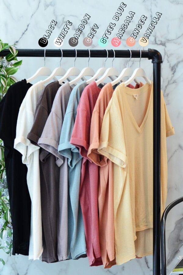 Small view of different coloured V Neck Blouse