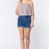 The Shear Pleated Bandeau Top