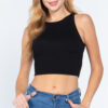 Small and upper view of Halter Neck Crop Top