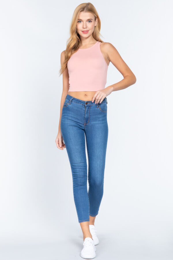 Small view of Halter Neck Crop Top, front