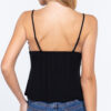 Small back view of Crochet Lace Cami Top