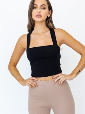 The stylish ladies Crop Sweatshirt Top